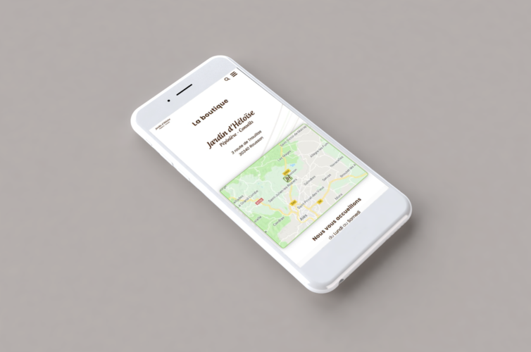 interface mobile map